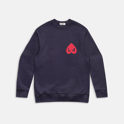 Navy heart sweatshirt 