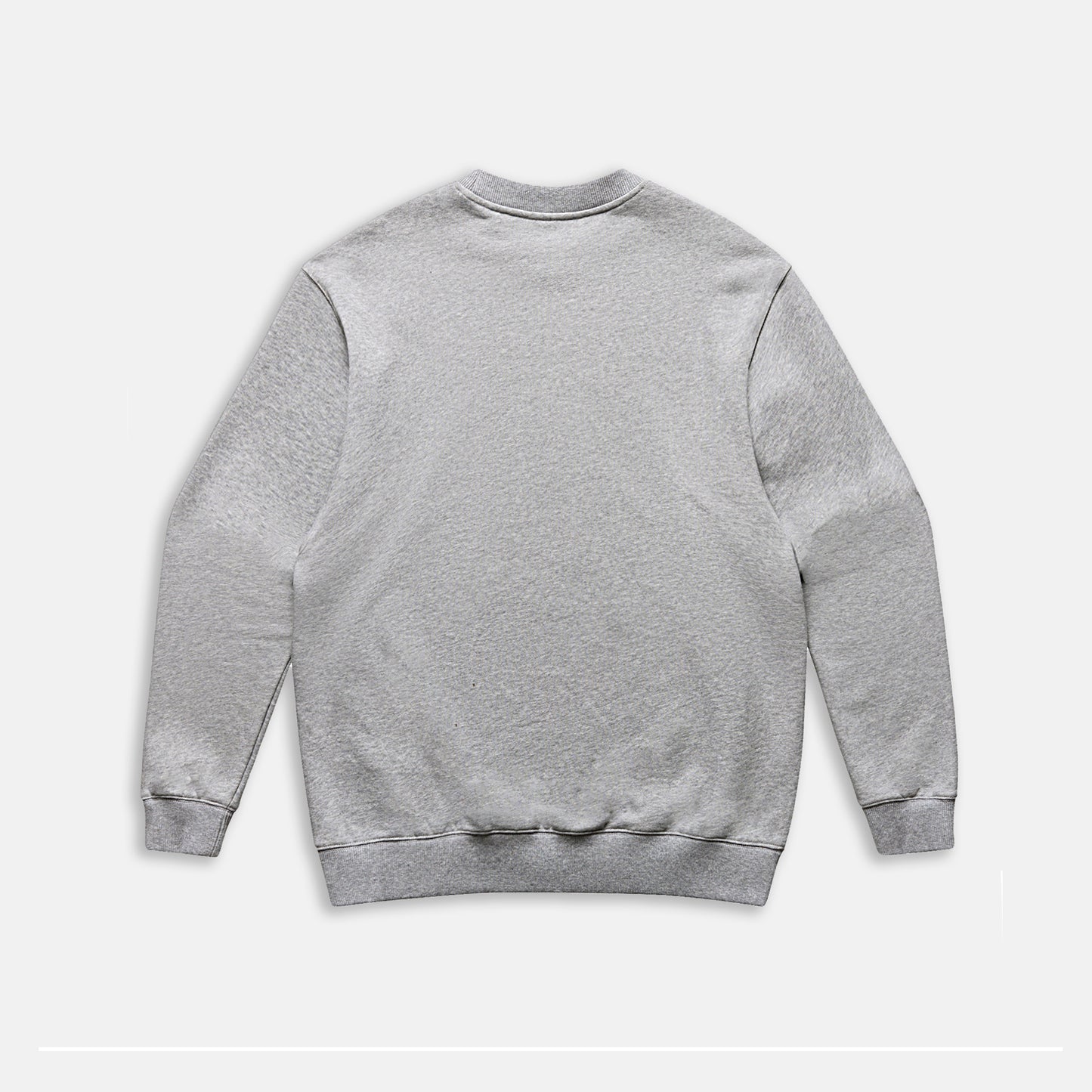 Heather grey crew neck sweatshirt