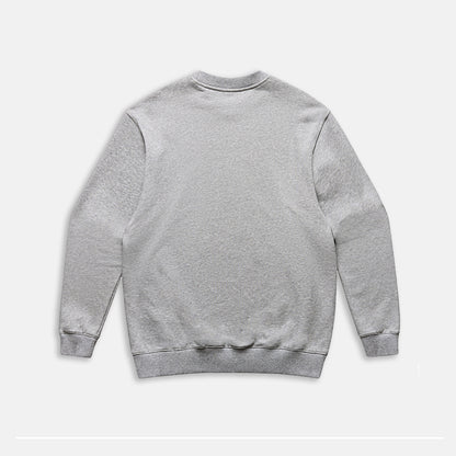 Heather grey crew neck sweatshirt