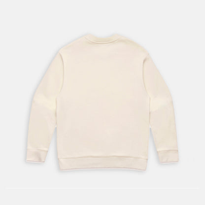 Ecru heart sweatshirt 