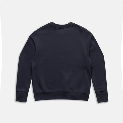 Sweat girl coeur navy
