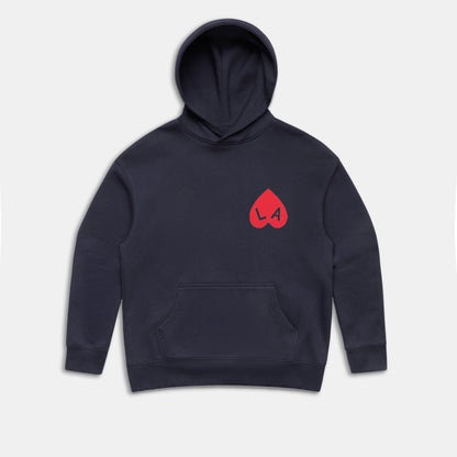 Sweat girl hood navy