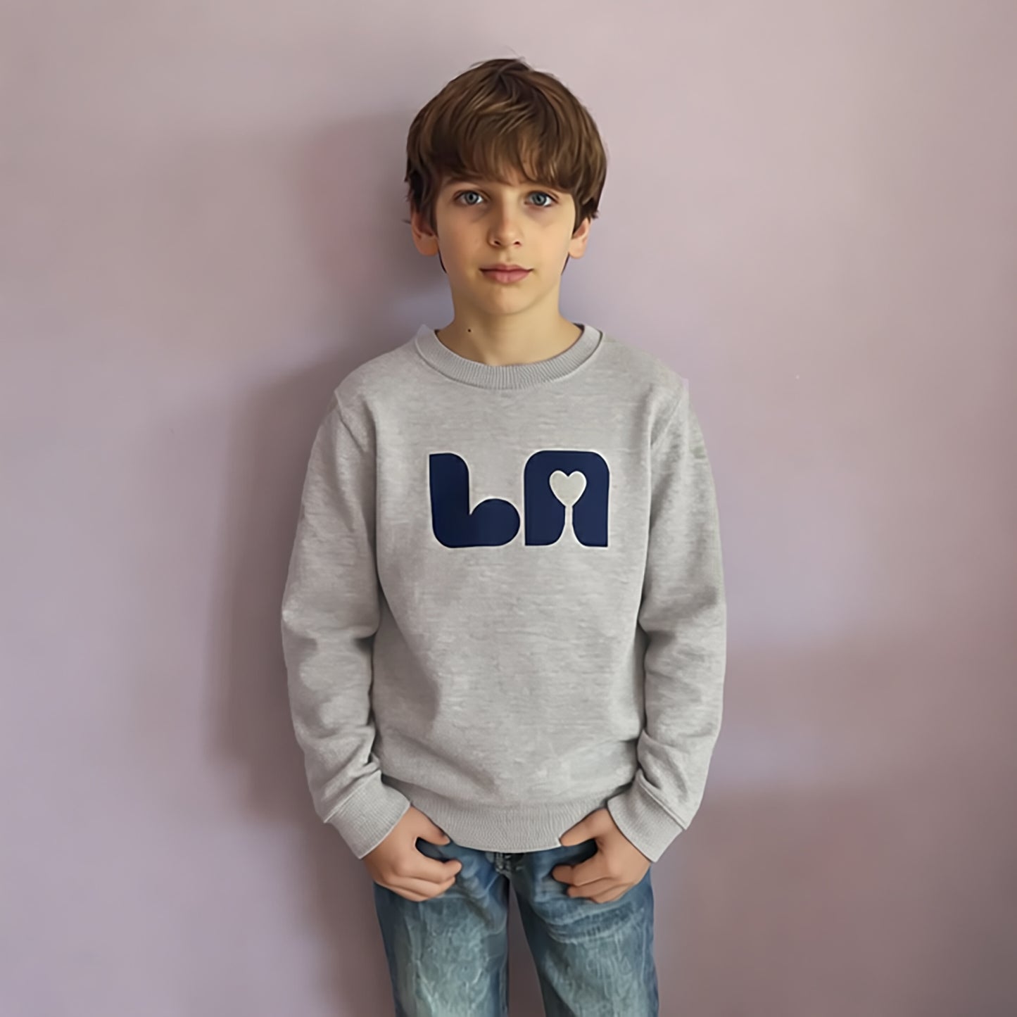 Sweat kids LA gris