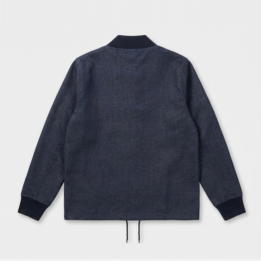 Heathered fleece jacket