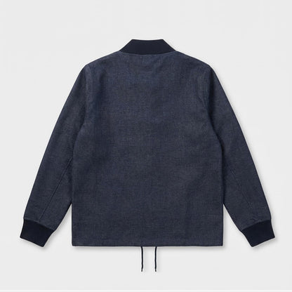 Heathered fleece jacket