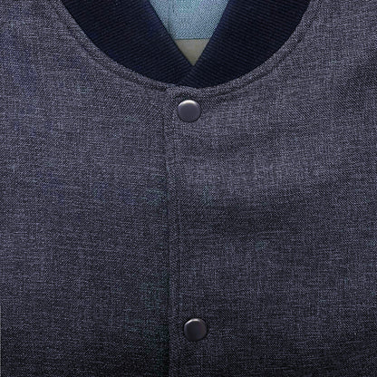 Heathered fleece jacket