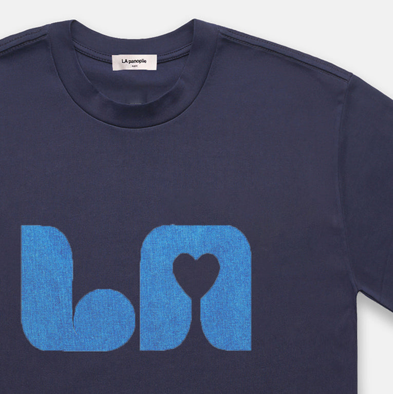 Tee LA navy