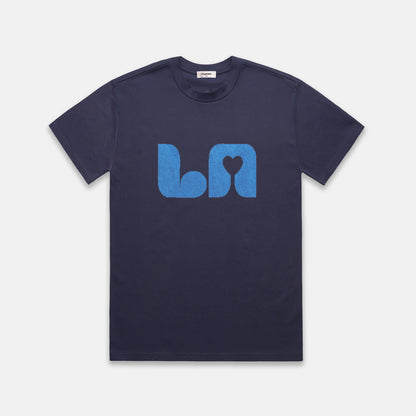 Tee LA navy