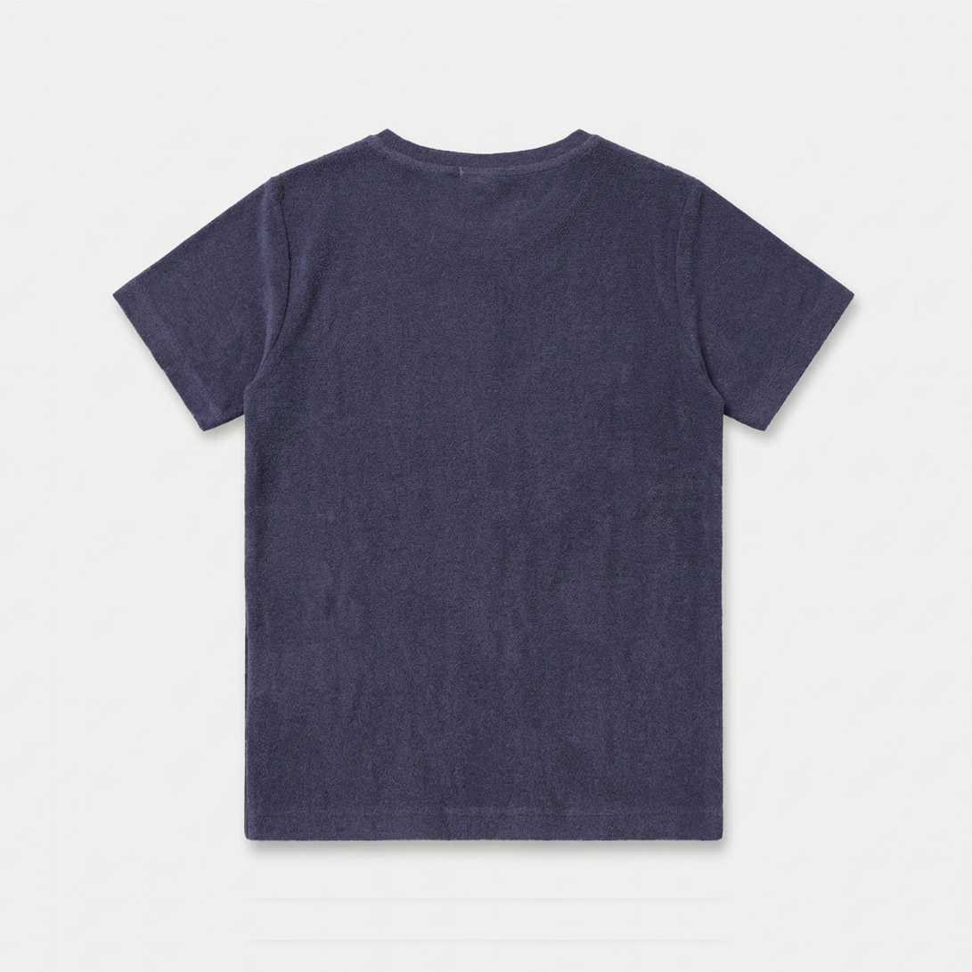 Tee bouclette navy