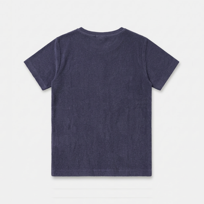 Tee bouclette navy