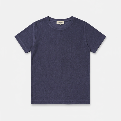 Tee bouclette navy