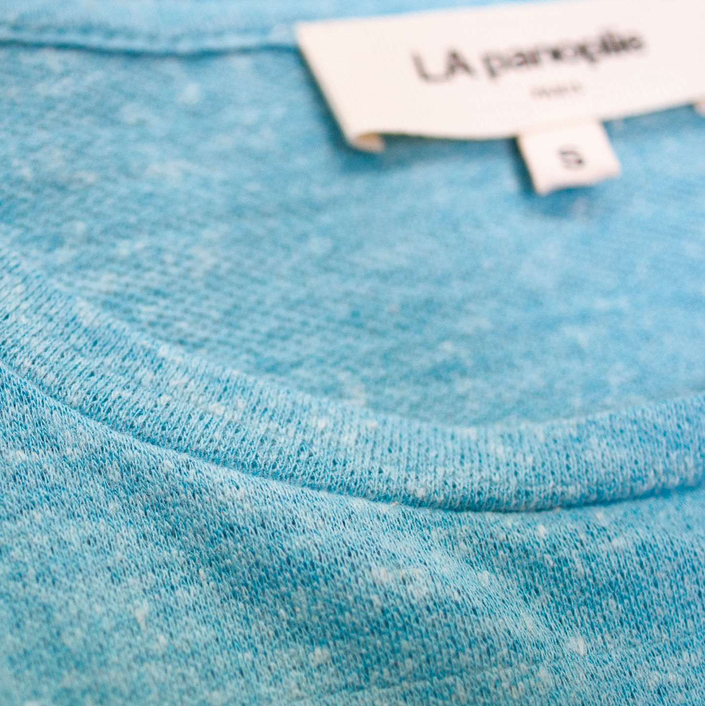 Tee chiné blu