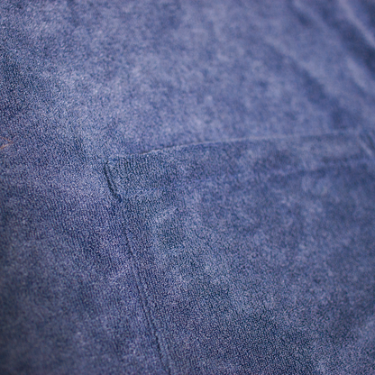 Tee éponge indigo