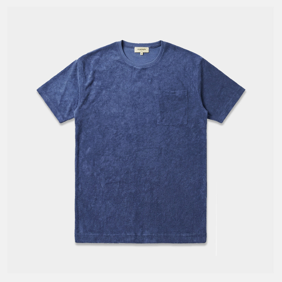 Tee éponge indigo
