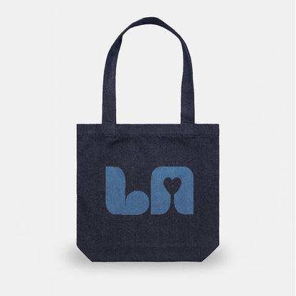Tote Denim brut/blue