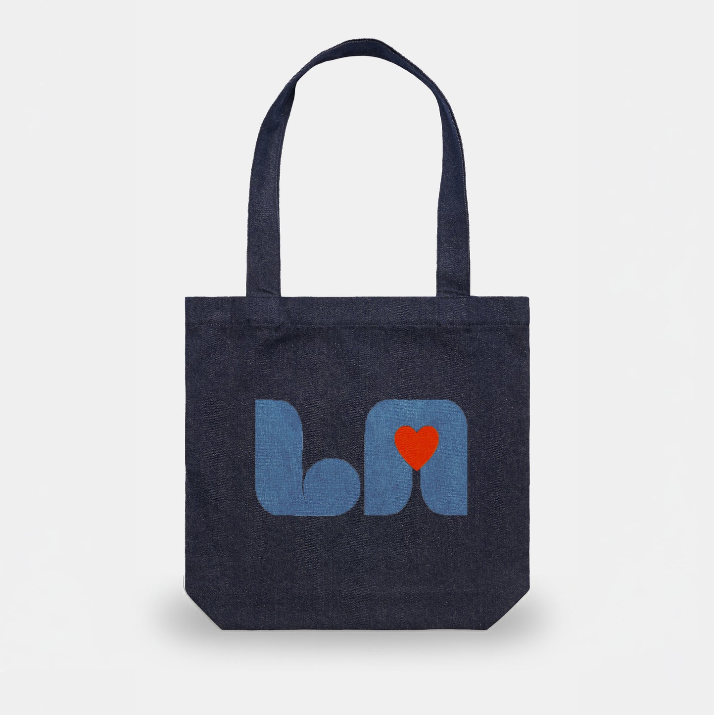 Tote LA coeur brut