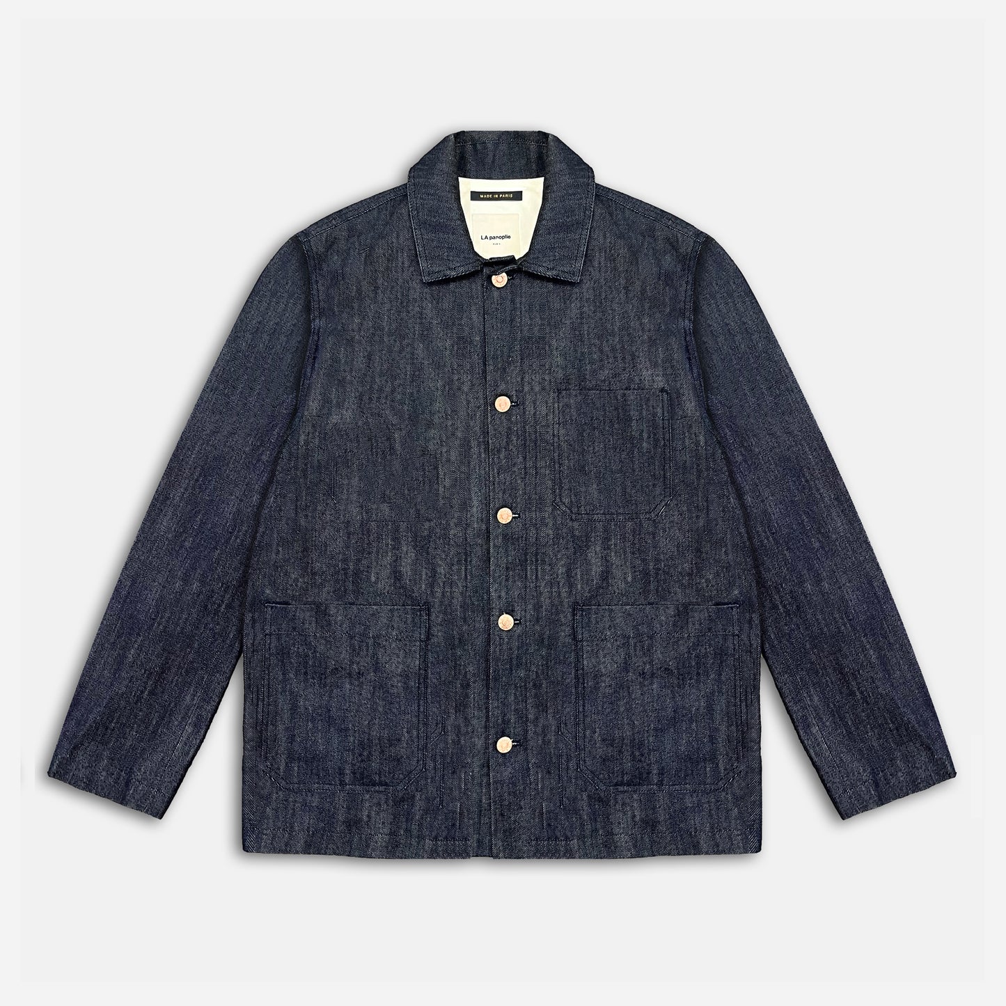 Raw denim jacket