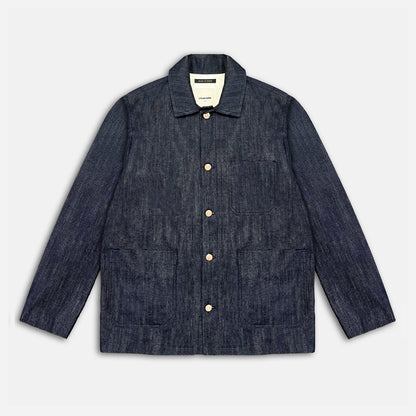 Raw denim jacket