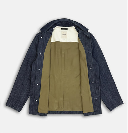 Veste denim brut