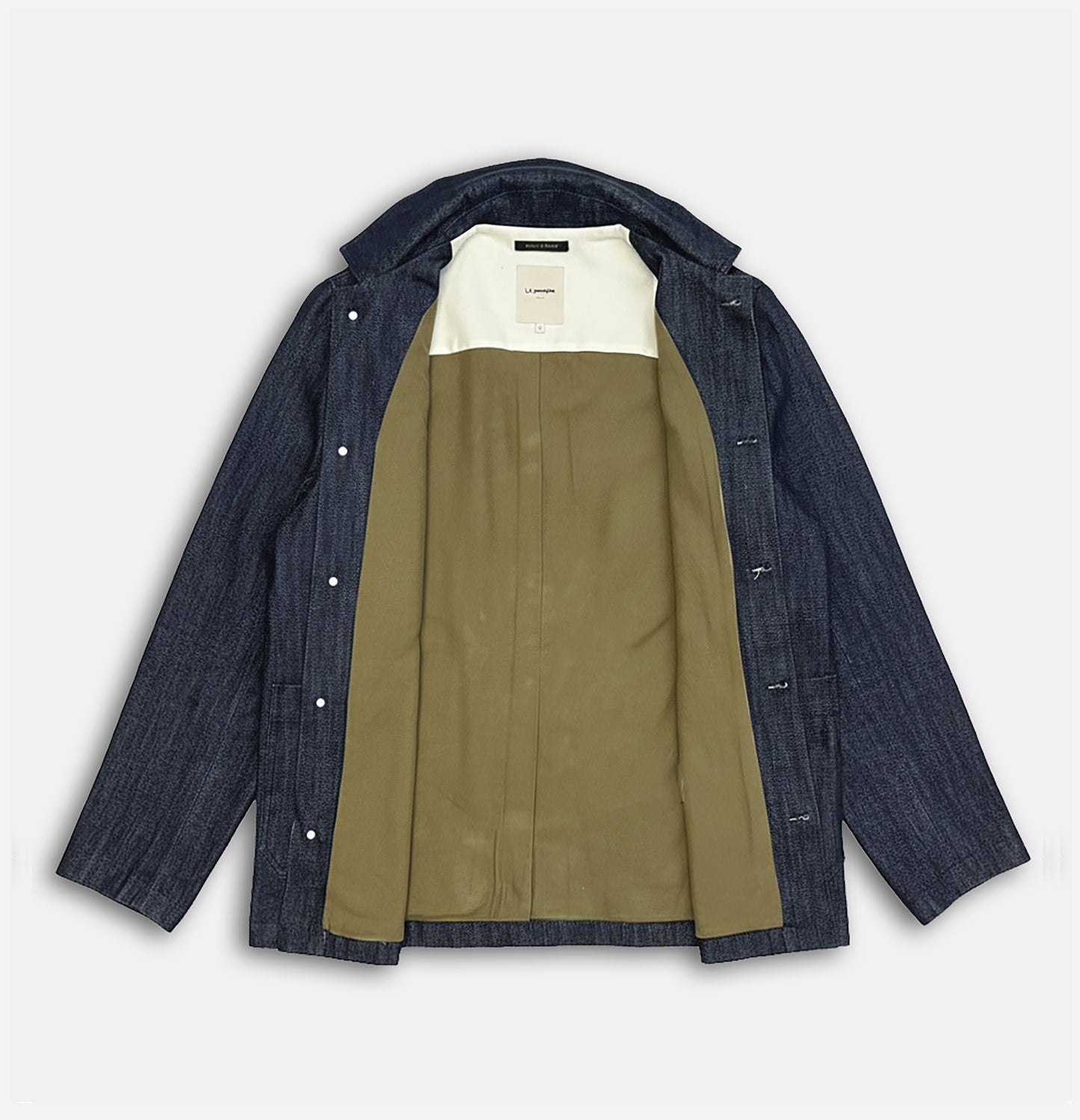 Raw denim jacket