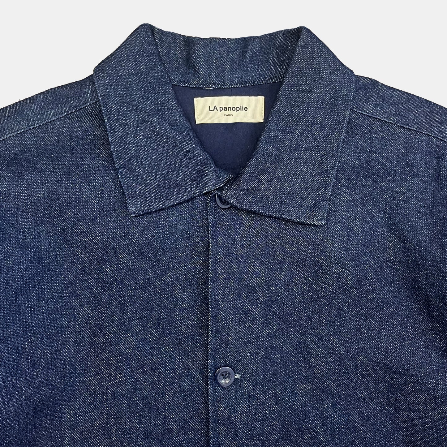 Veste denim matelassée