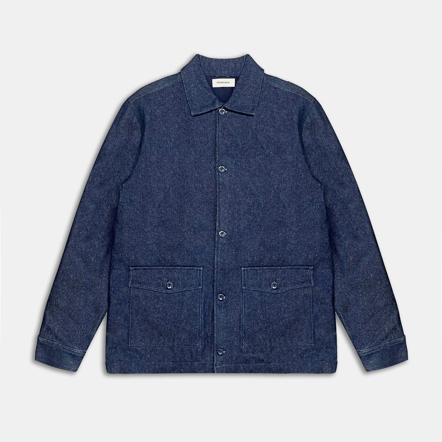 Veste denim matelassée