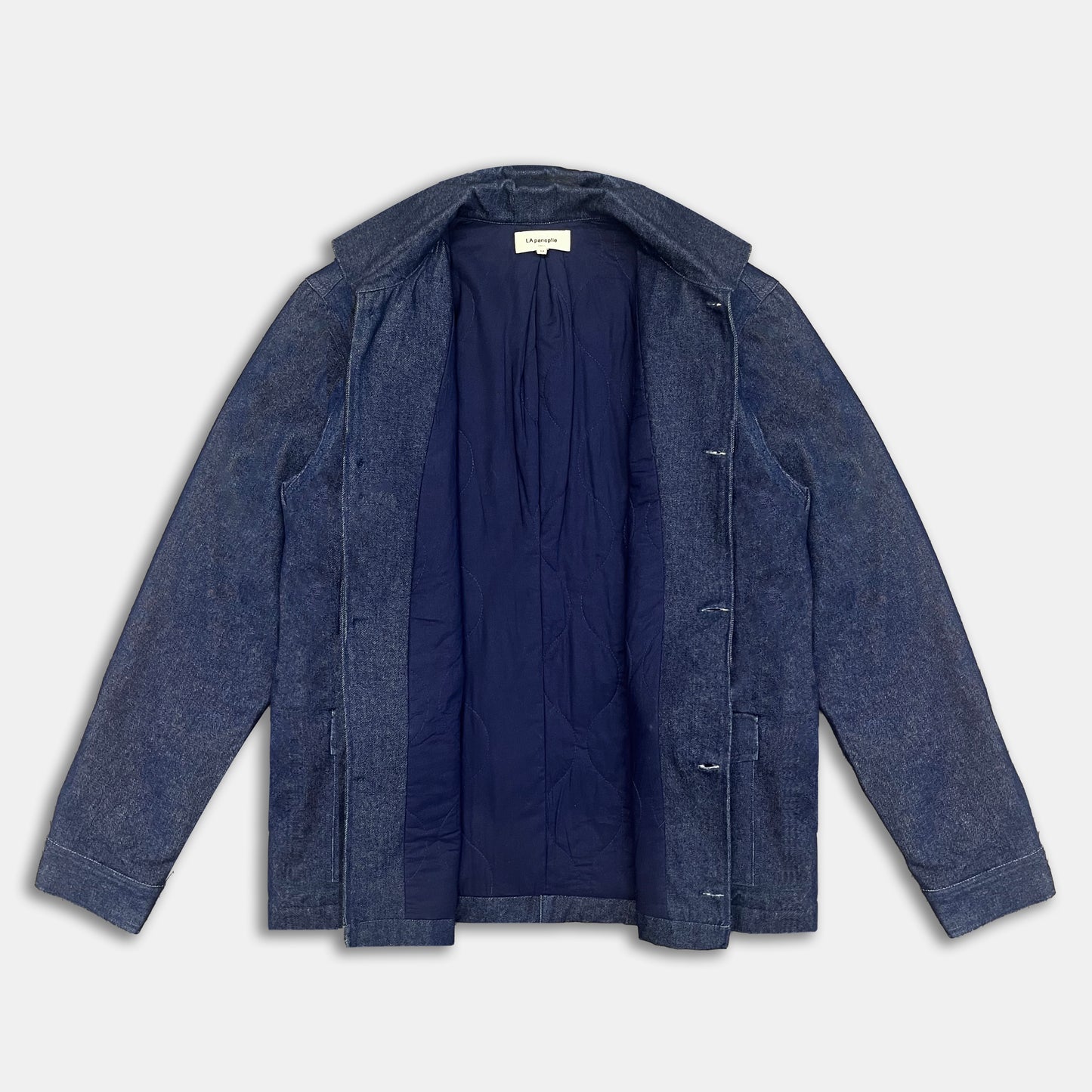 Veste denim matelassée