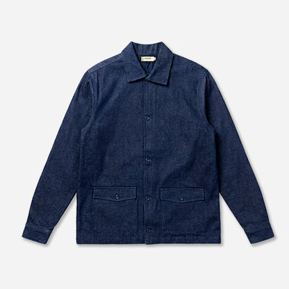 Quilted denim jacket