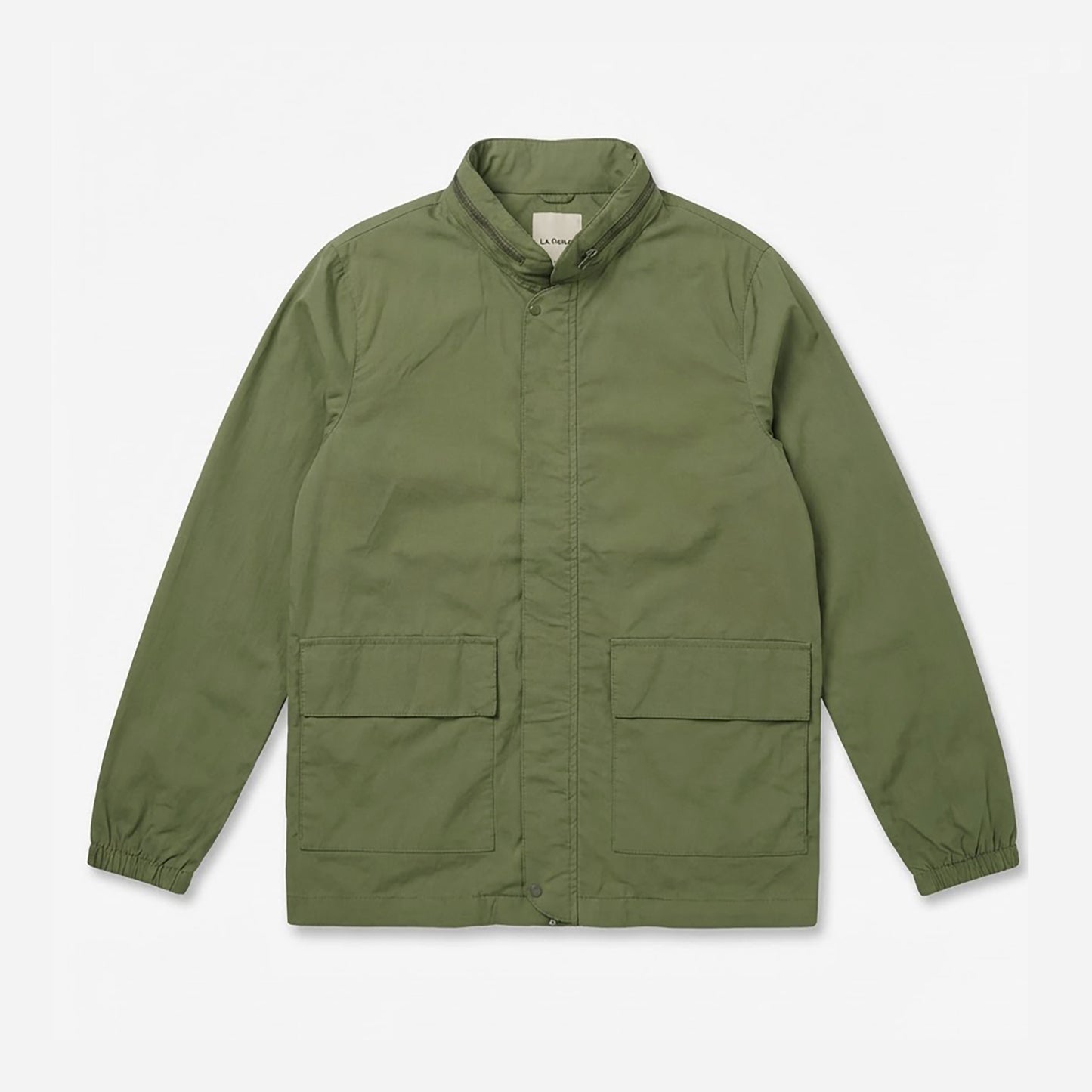 Khaki nylon jacket