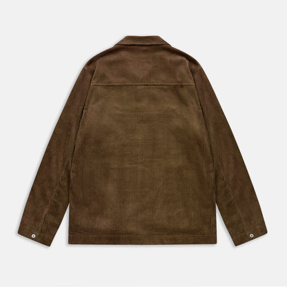 Veste travail corduroy browny