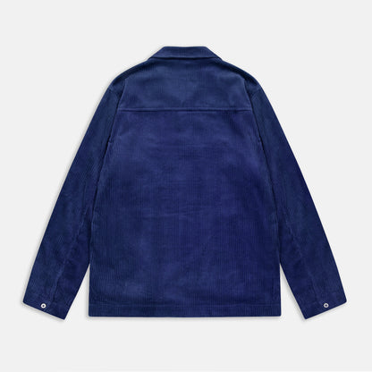 Veste travail corduroy blue