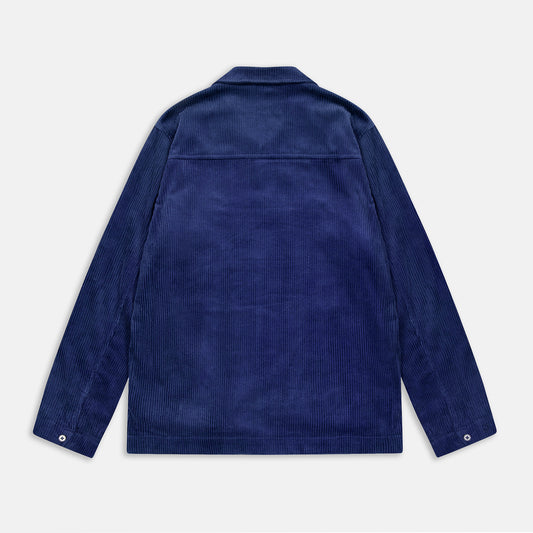 Veste travail corduroy blue
