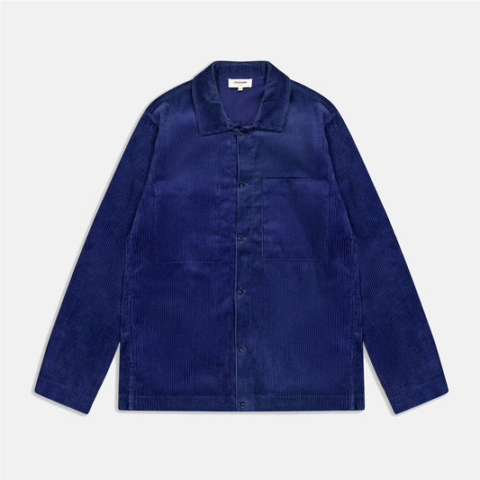 Veste travail corduroy blue